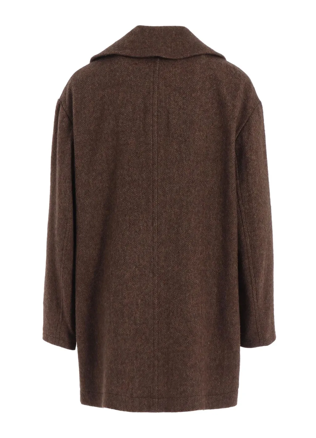 W/Li Herringbone Short Coat