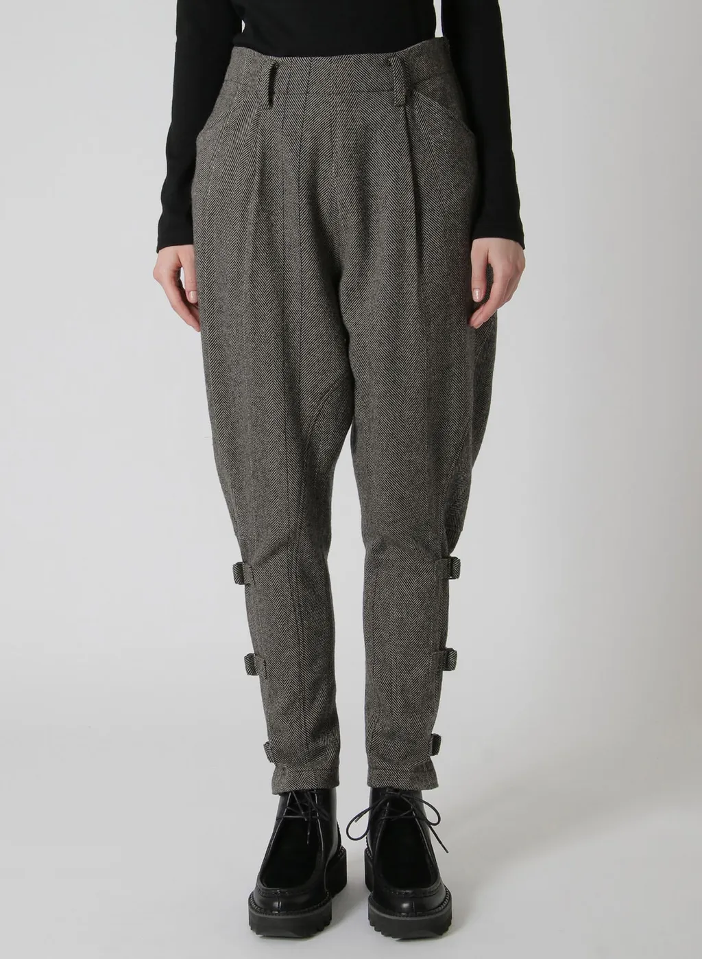 Wool Tweed Herringbone Jodhpurs