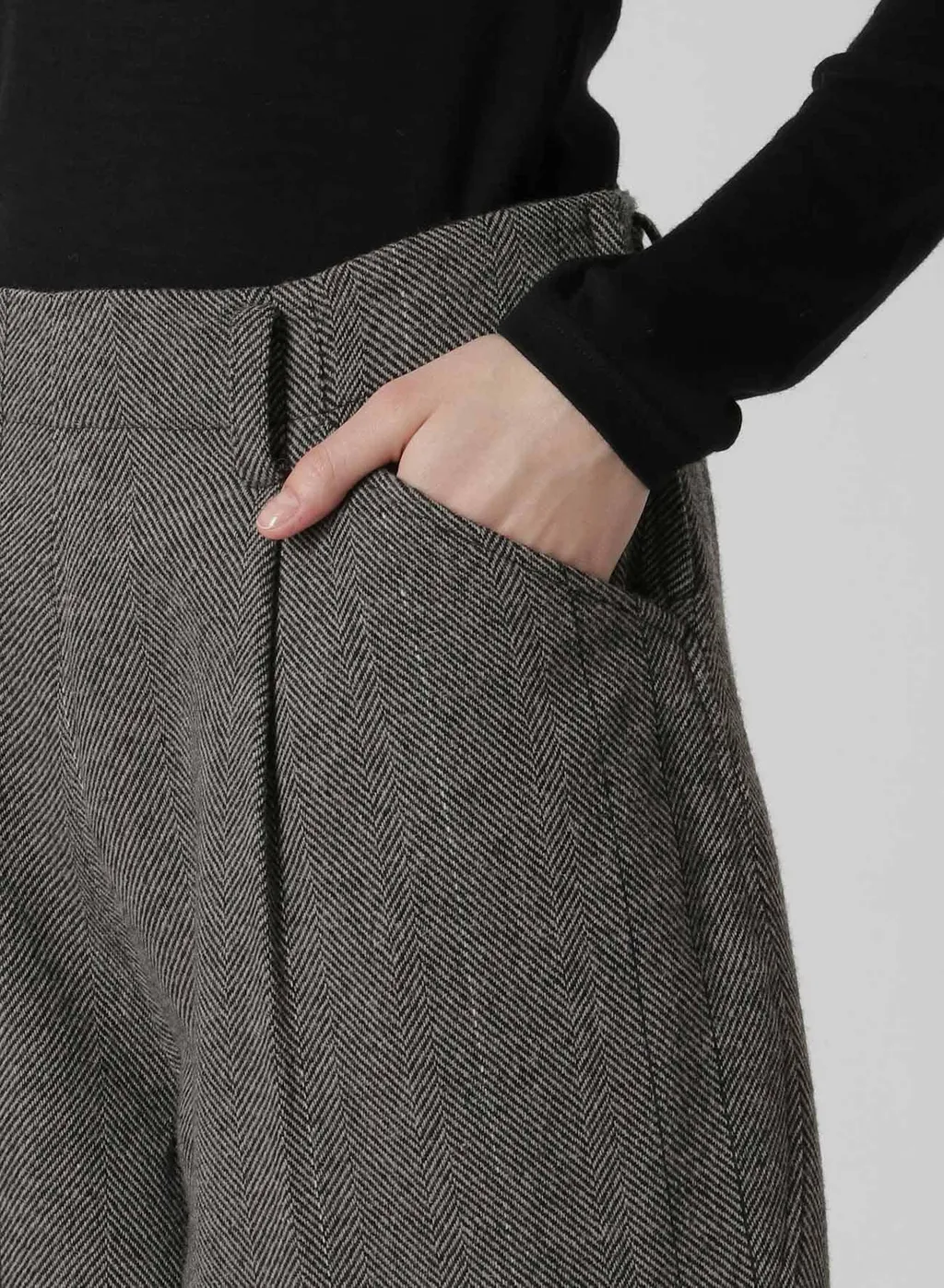 Wool Tweed Herringbone Jodhpurs