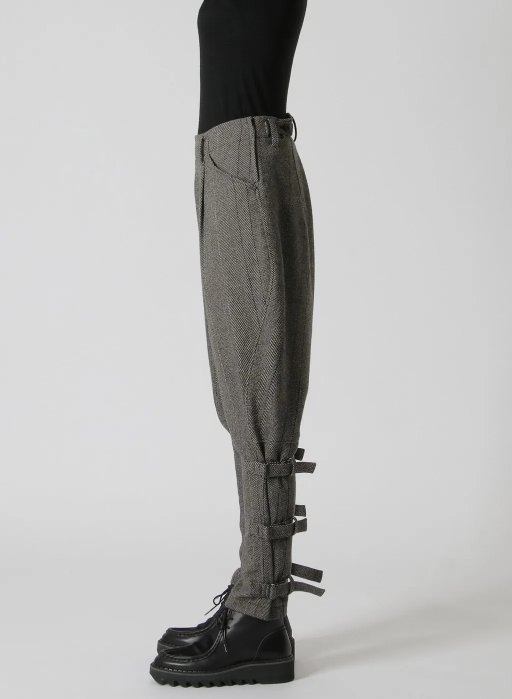 Wool Tweed Herringbone Jodhpurs