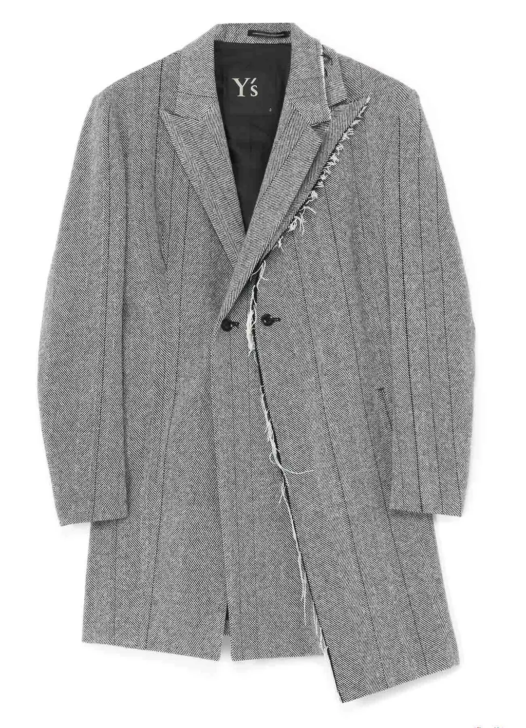 Wool Tweed Double Left Front Jacket