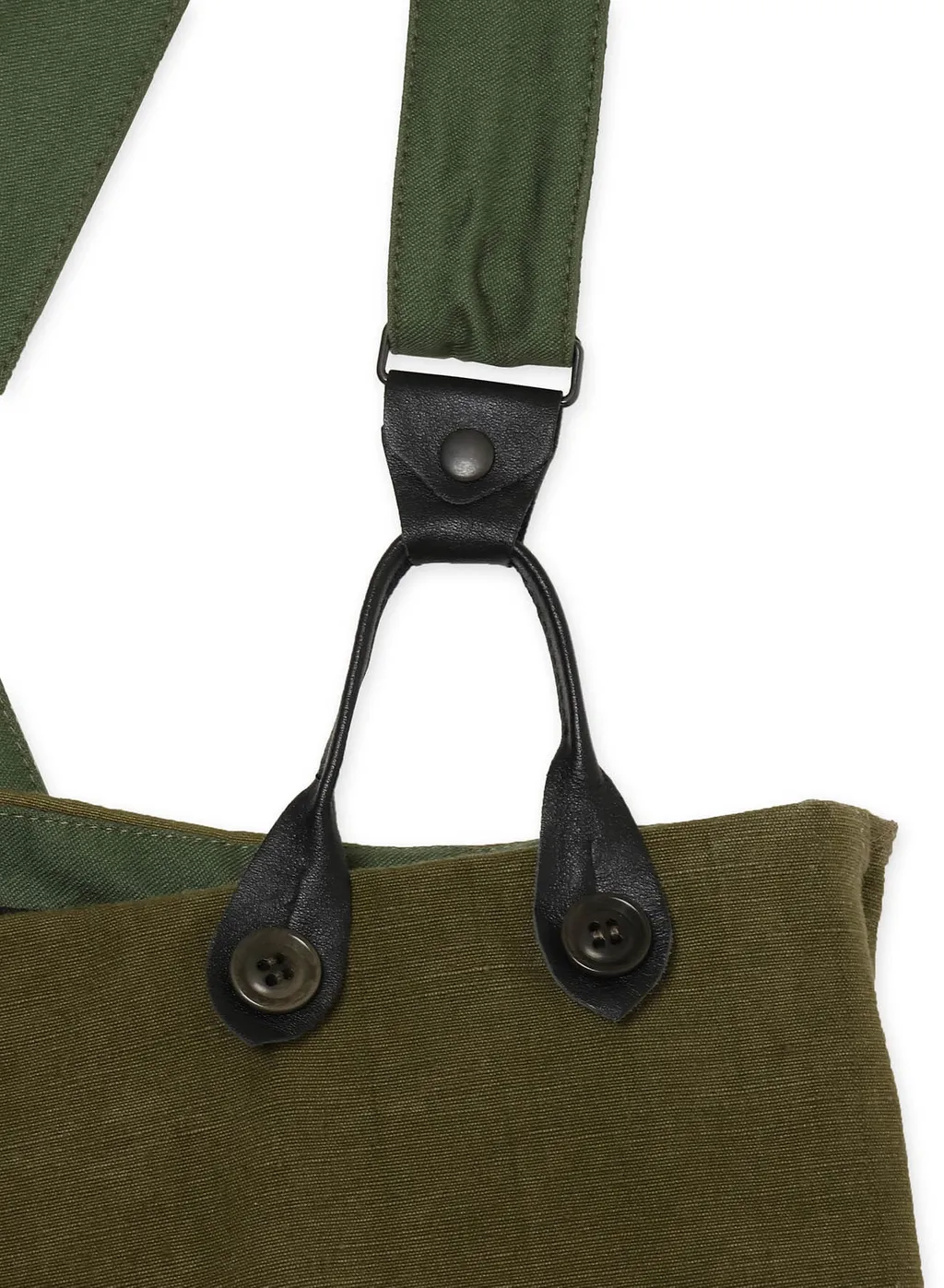 Military Tent Cloth Suspenders Skirt