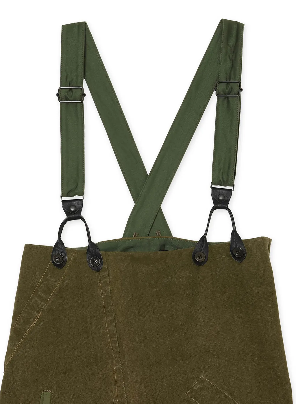 Military Tent Cloth Suspenders Skirt
