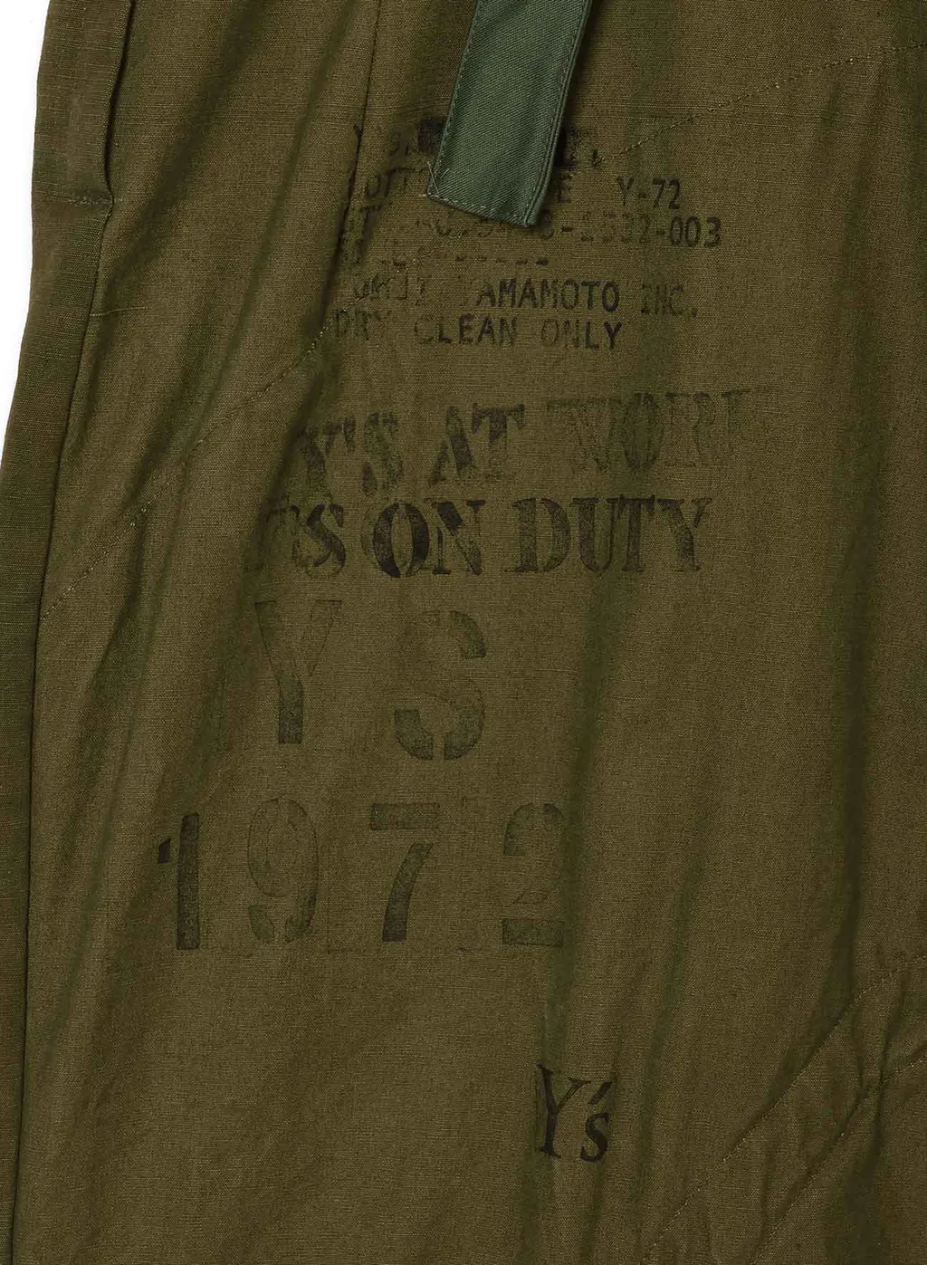 Military Tent Cloth Suspenders Skirt