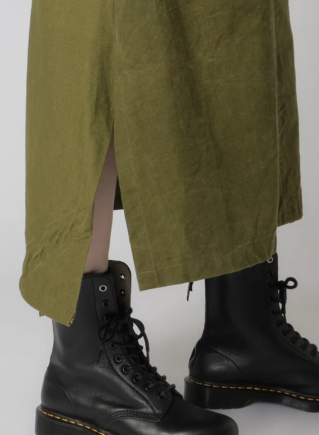 Military Tent Cloth Suspenders Skirt