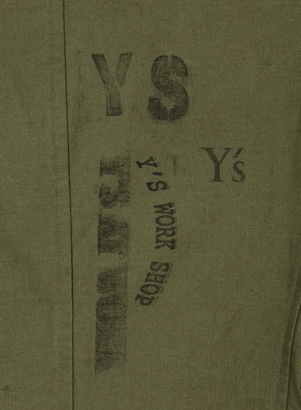 Military Tent Cloth Swallowtail Tailored Jacket