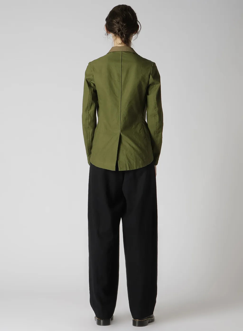 Military Tent Cloth Swallowtail Tailored Jacket