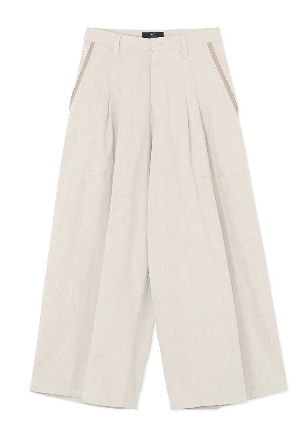 10Oz Denim Double Pleated Wide Leg Pants