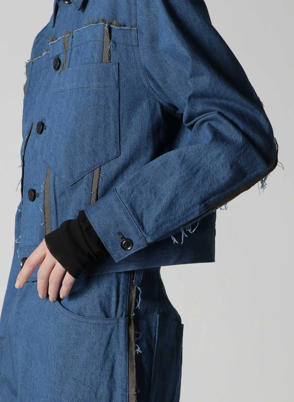 10Oz Denim Panelled Jacket