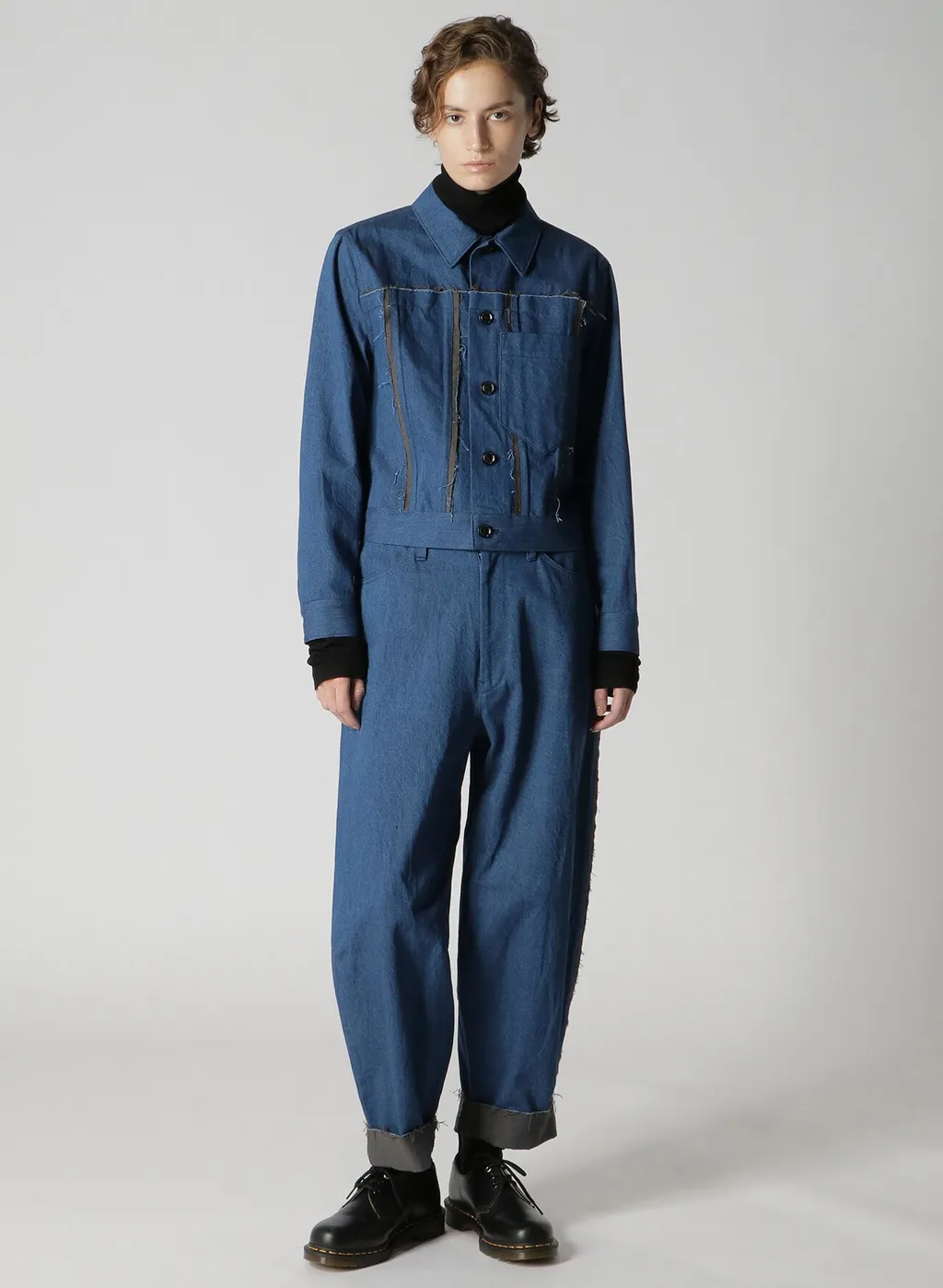 10Oz Denim Panelled Jacket