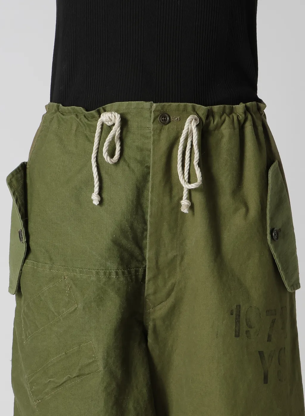 Military Tent Cloth Four Pockets Pants