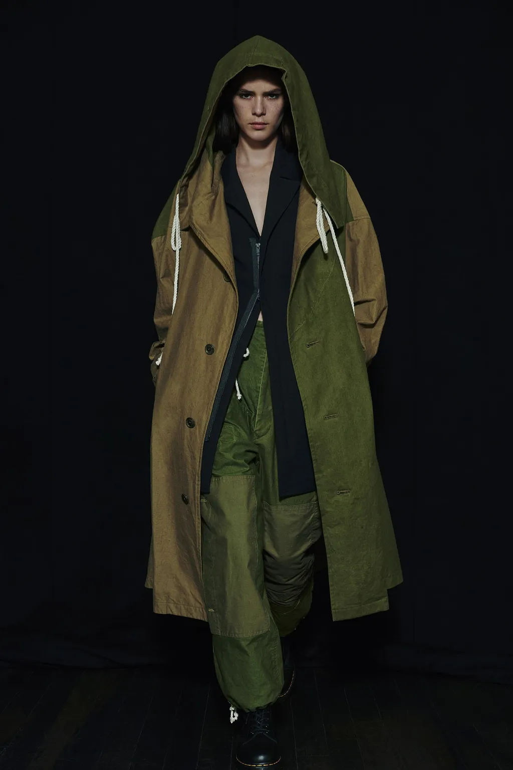Military Tent Cloth Mods Coat