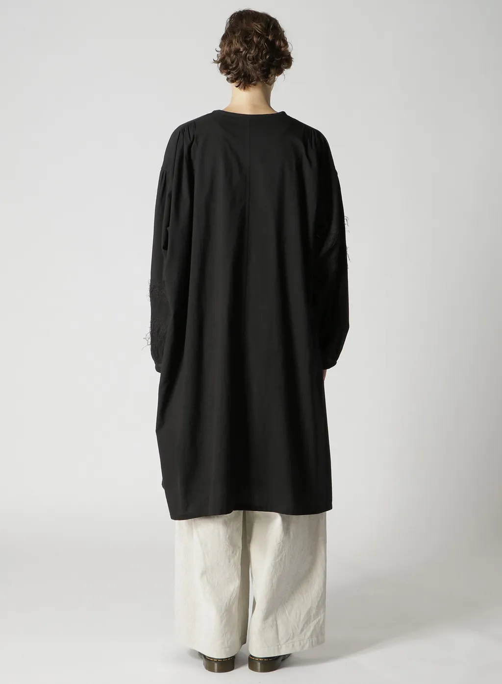 Powder Snow Wash Cotton Tunic Dress