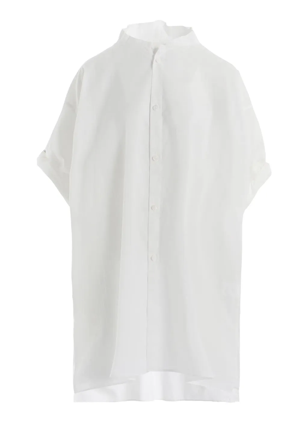 60 Lawn Powder Snow Washer Cut Out Collar Blouse