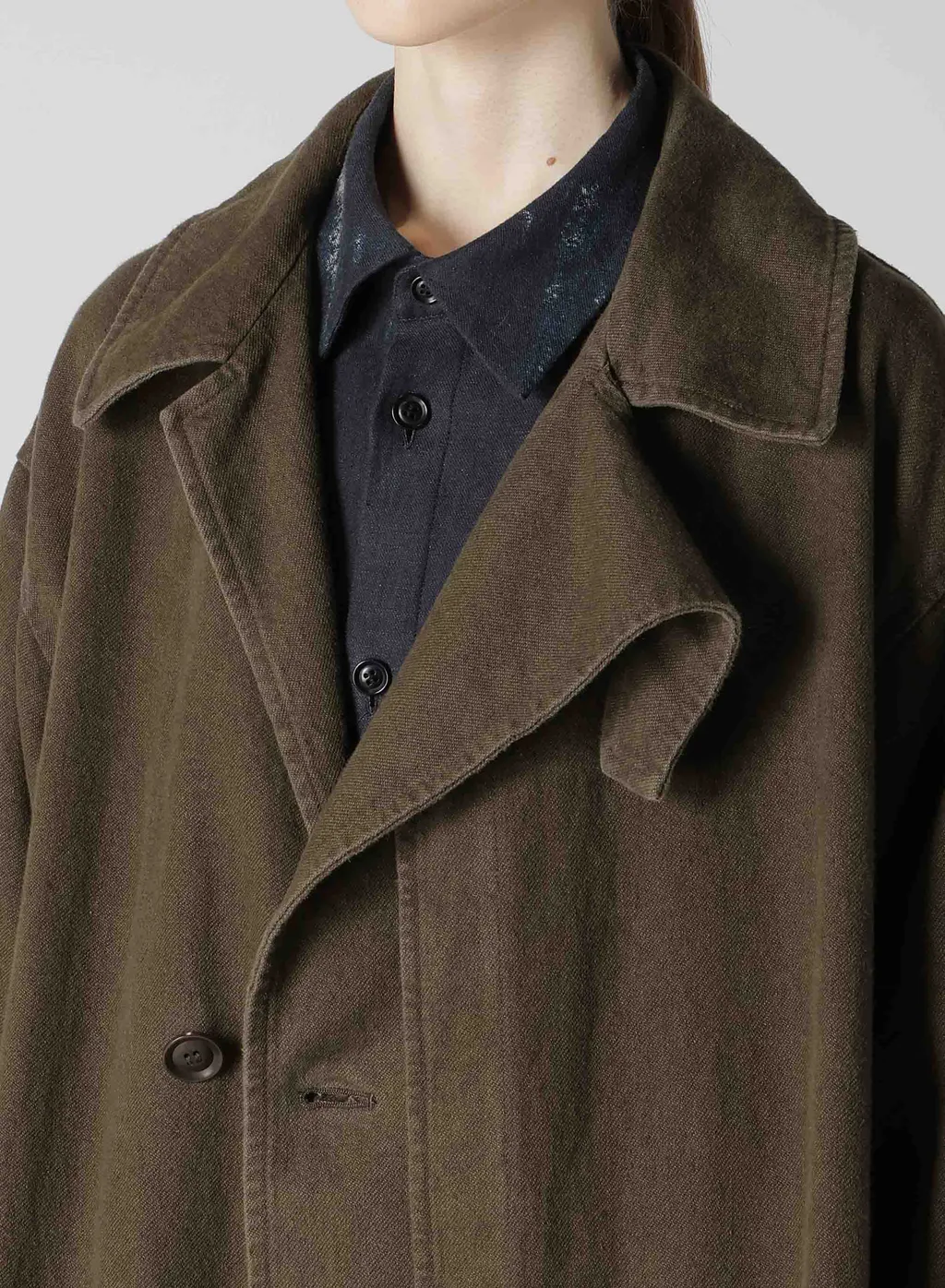C/Li Gabardine Left Facing Coat