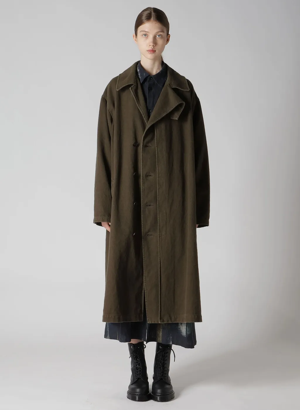 C/Li Gabardine Left Facing Coat