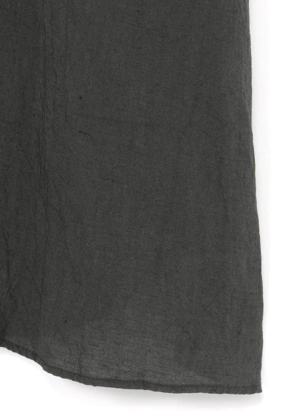 Linen Front Drape Shirts Dress