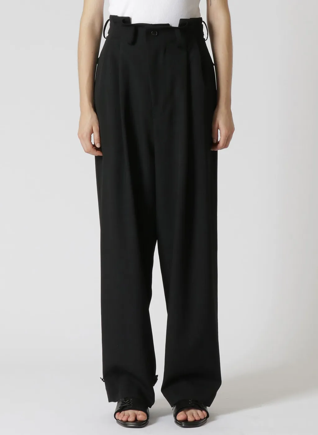Gabardine 2 Tucks Pants