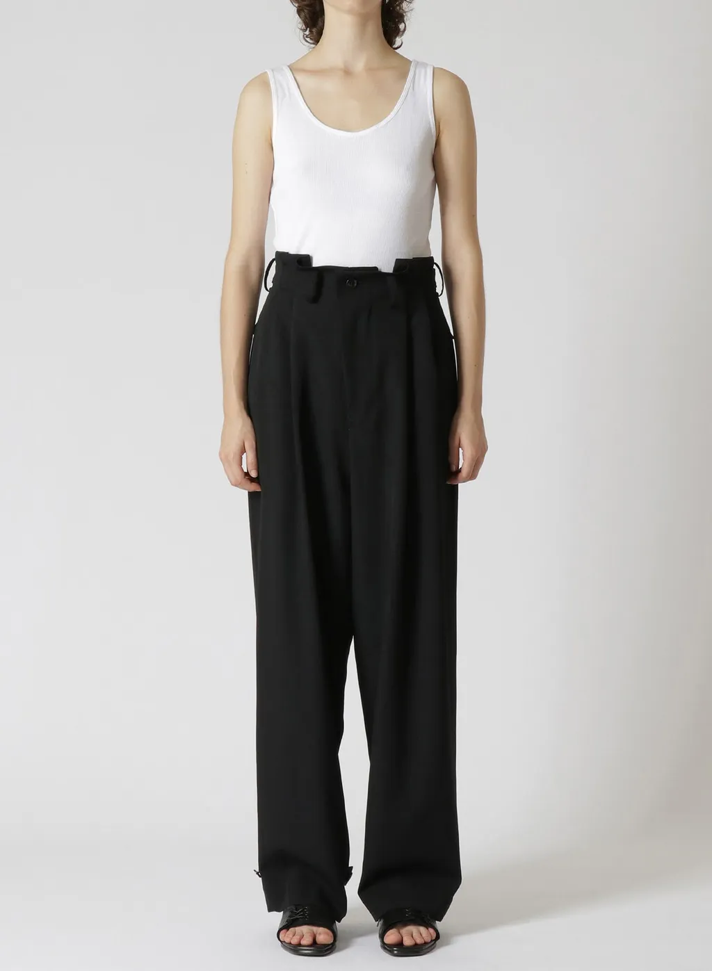 Gabardine 2 Tucks Pants