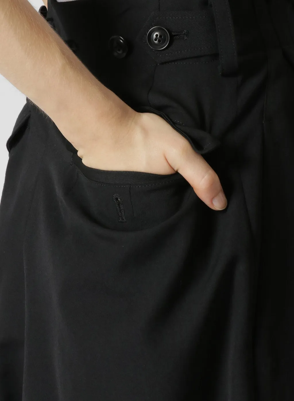 Gabardine 2 Tucks Pants
