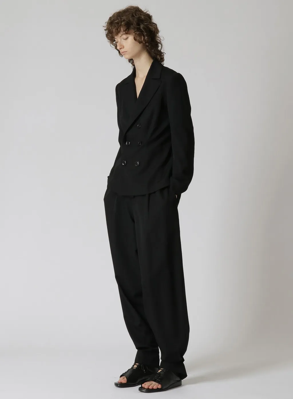 Gabardine 2 Tucks Pants