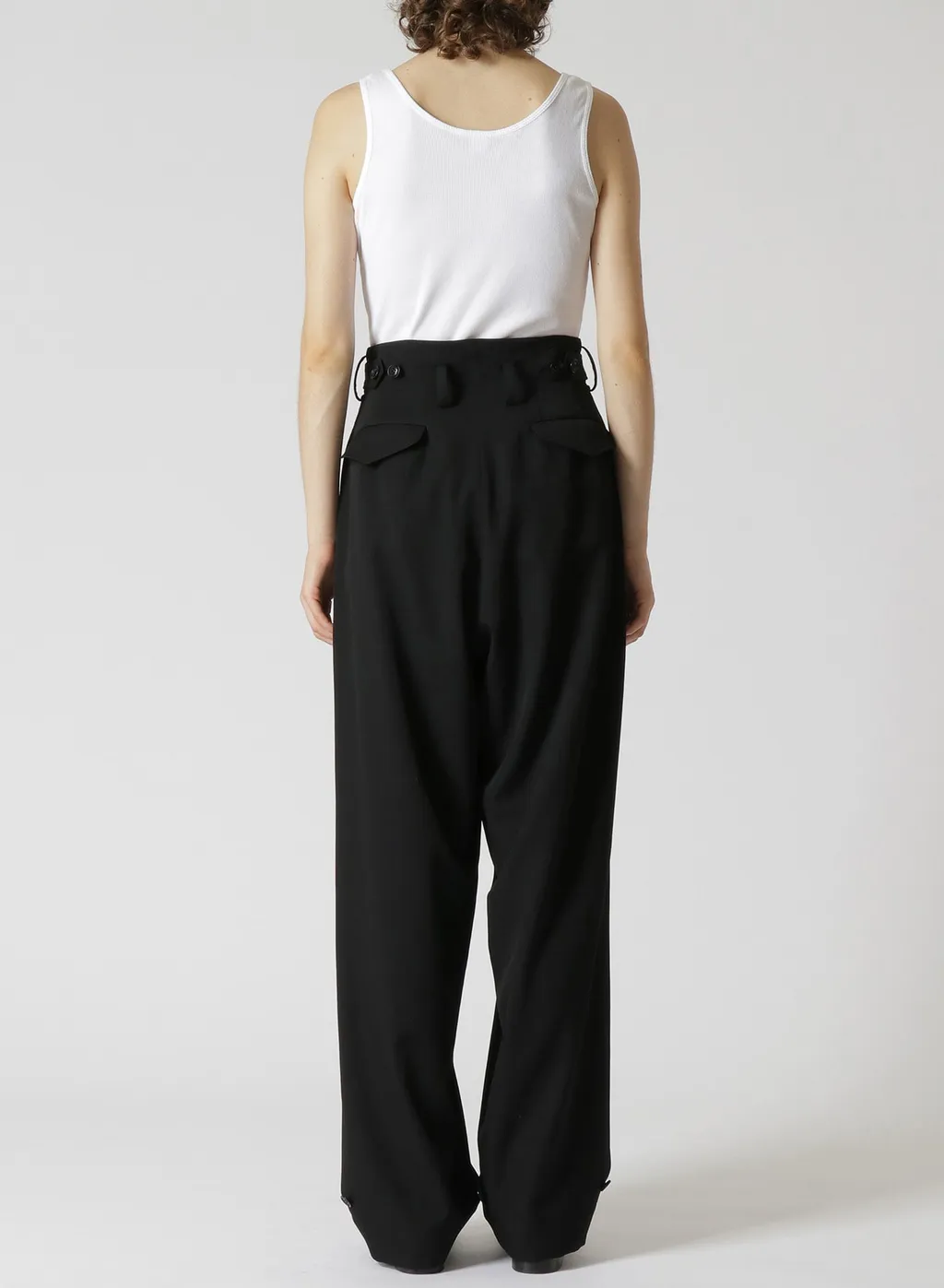 Gabardine 2 Tucks Pants