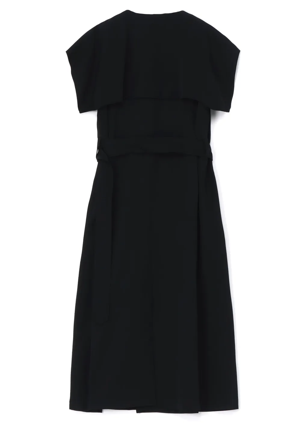 Wool Gabardine Sailor Collar Coat