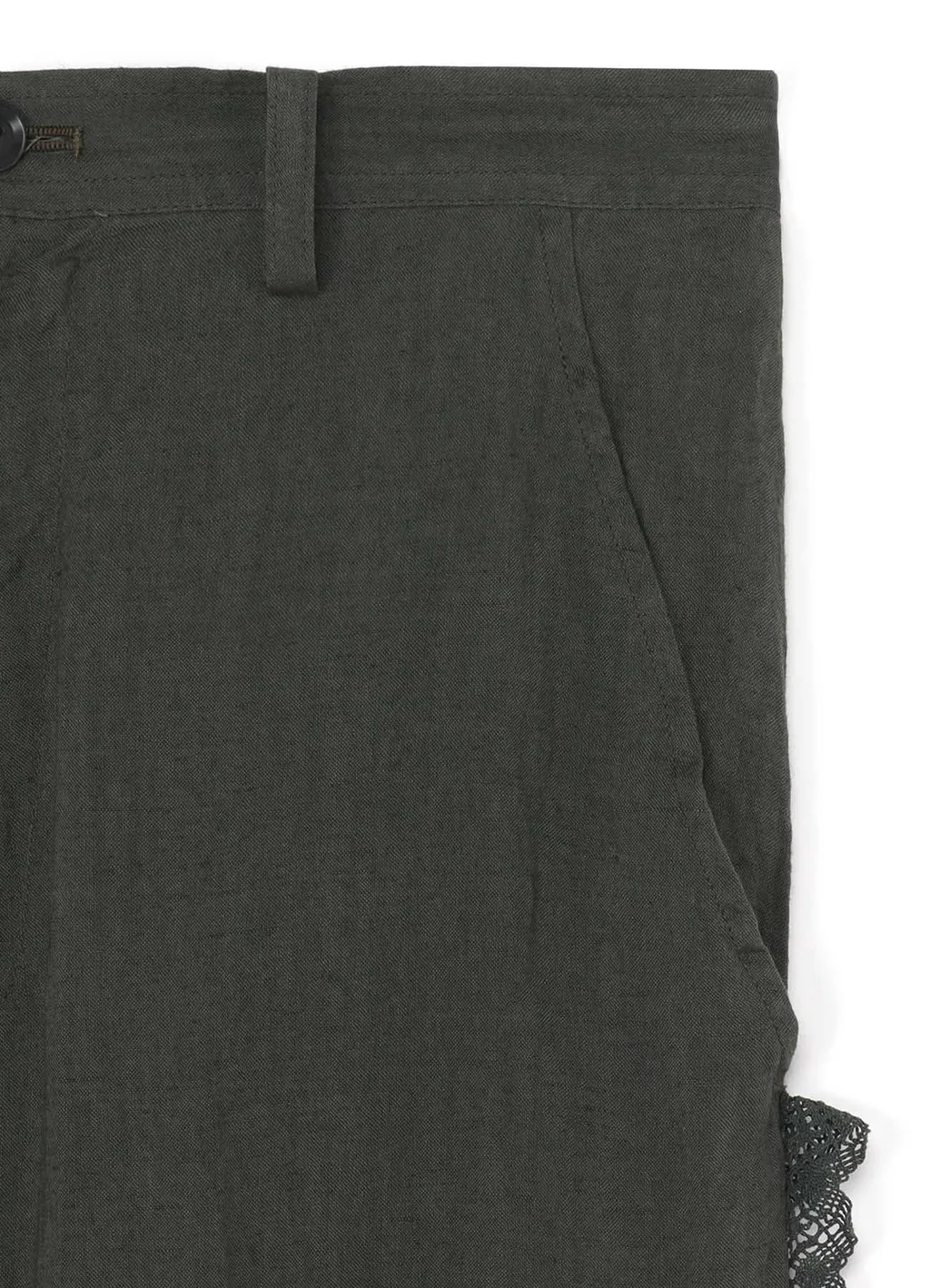 Linen Long Straight Pants