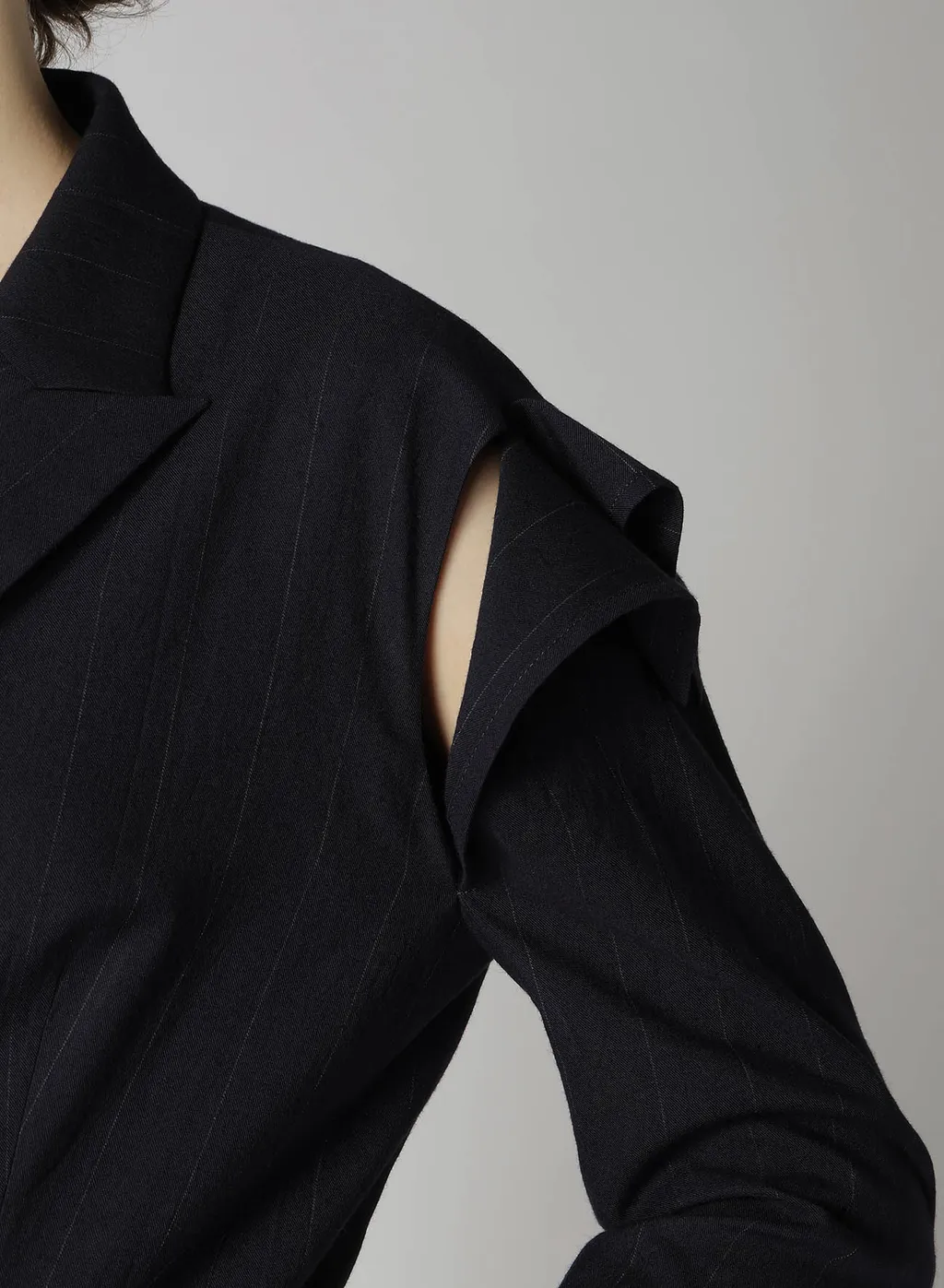 W/Ry Light Stripe Sleeve Hang Cloth Jacket
