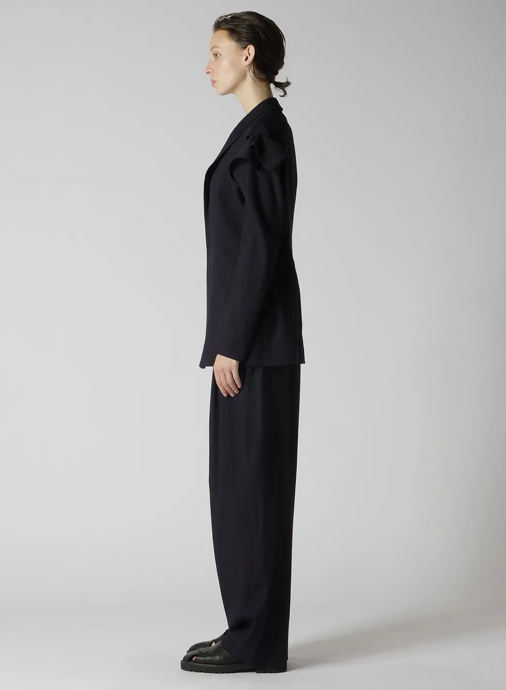 W/Ry Light Stripe Sleeve Hang Cloth Jacket