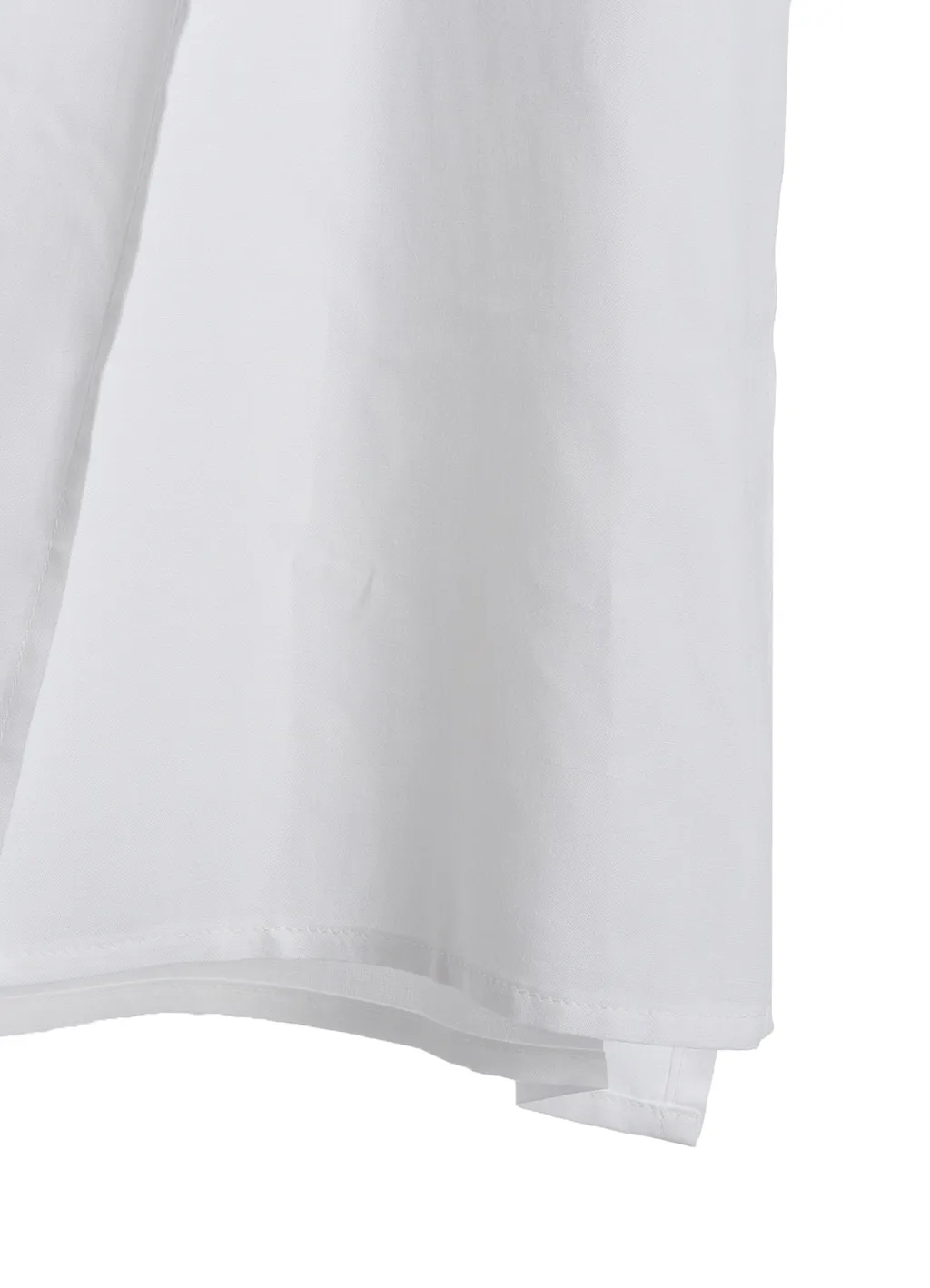 Rayon Cambric Front Double Drape Blouse