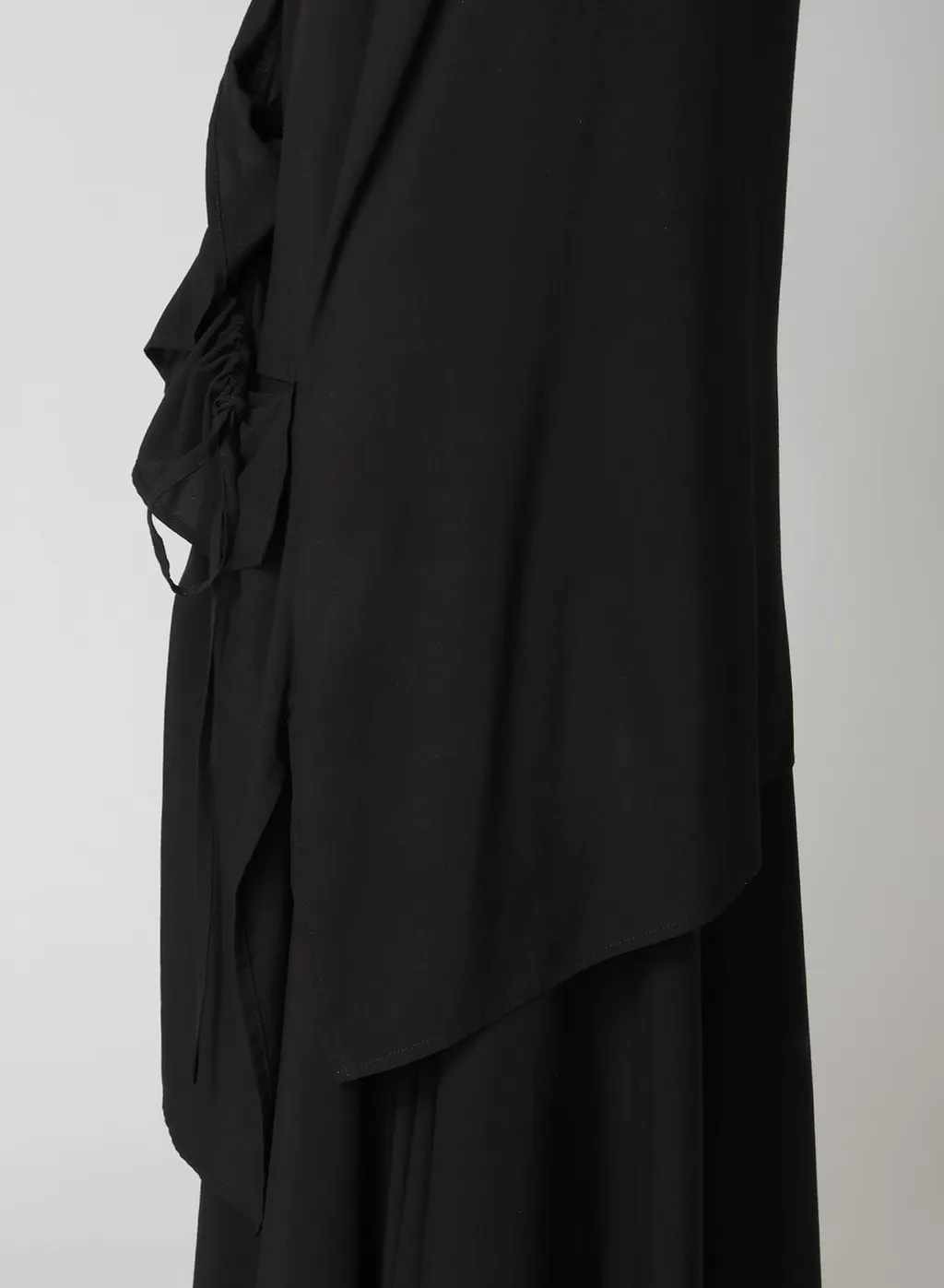 Rayon Broad Left Front Gathered Blouse