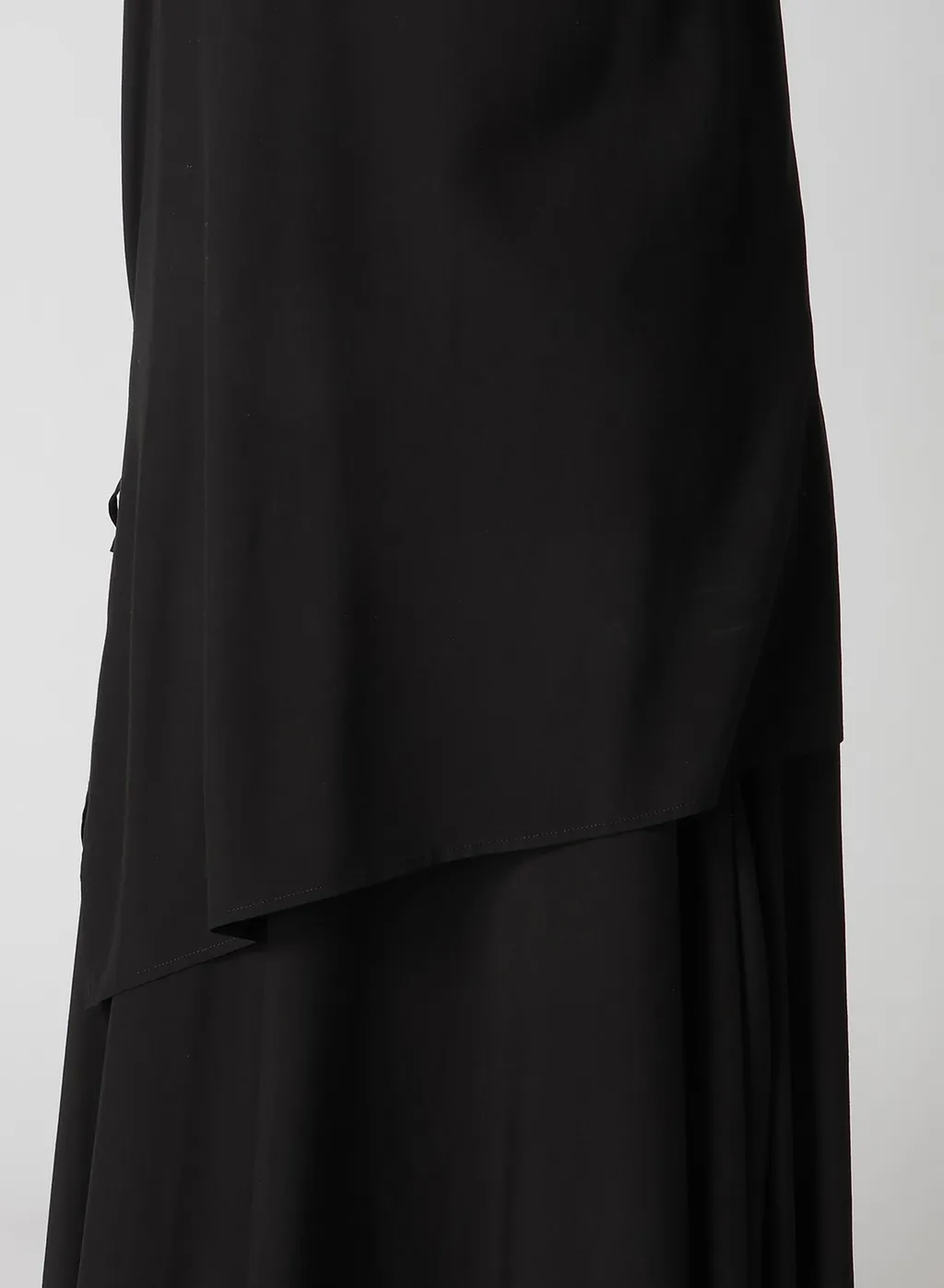 Rayon Broad Left Front Gathered Blouse