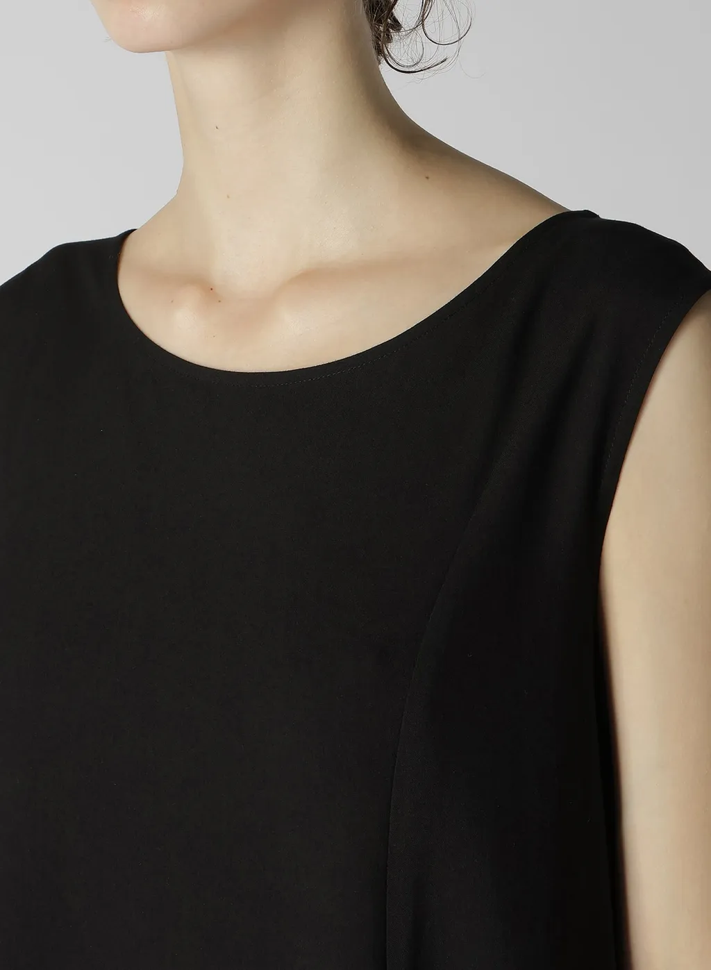 Rayon Broad Left Front Slit Blouse