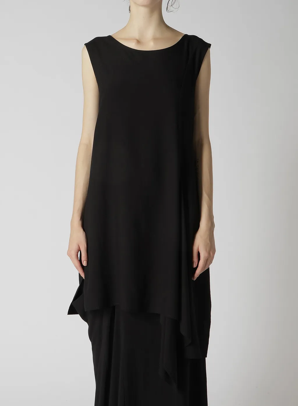 Rayon Broad Left Front Slit Blouse