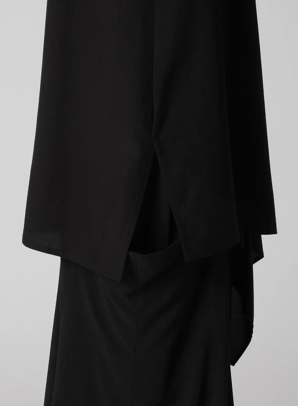 Rayon Broad Left Front Slit Blouse