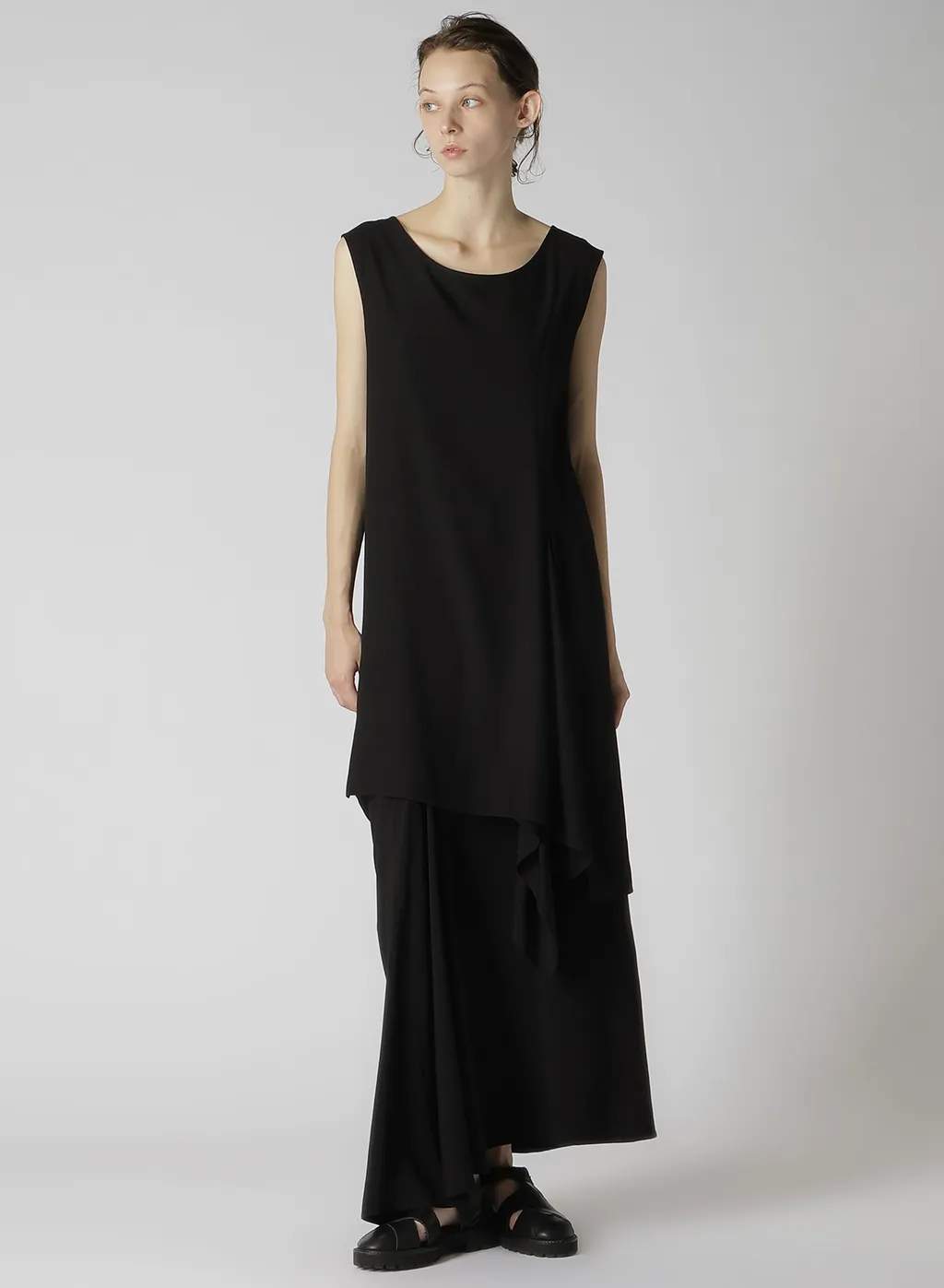 Rayon Broad Left Front Slit Blouse