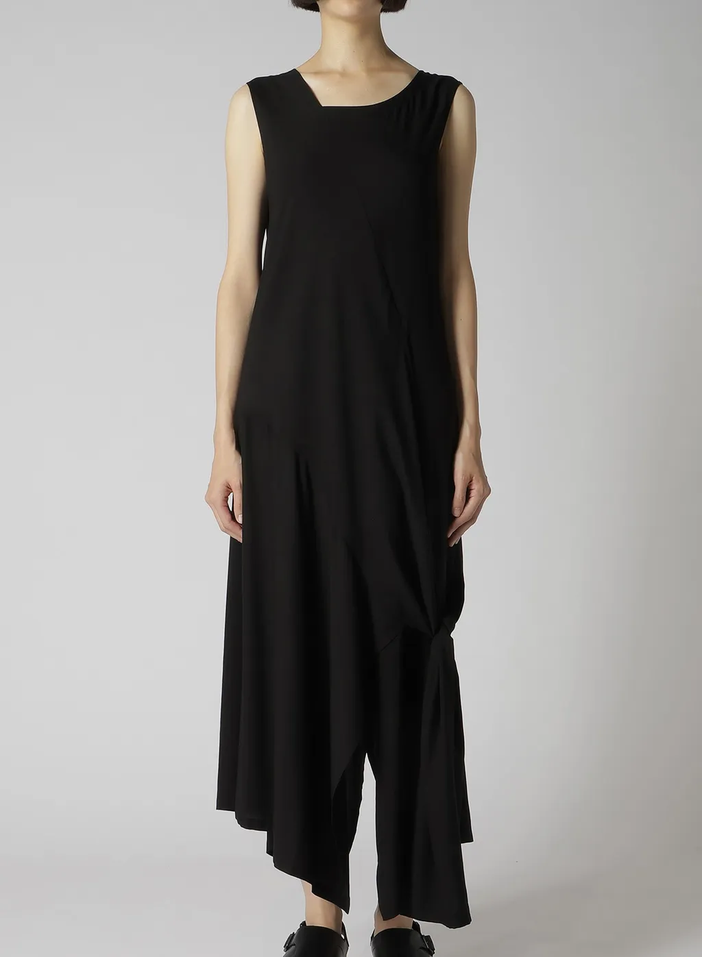 Rayon Broad Left Tie Dress