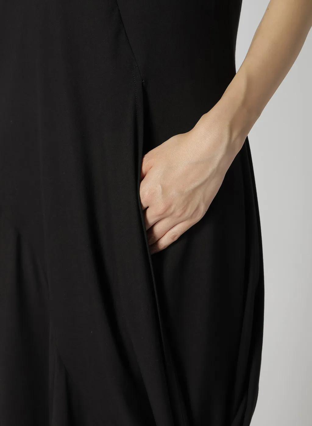 Rayon Broad Left Tie Dress