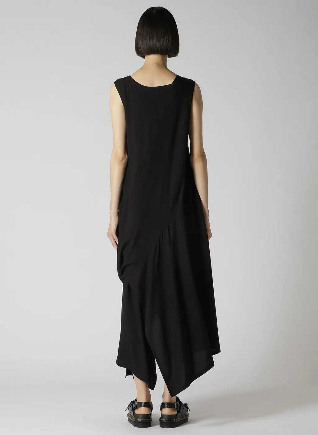 Rayon Broad Left Tie Dress