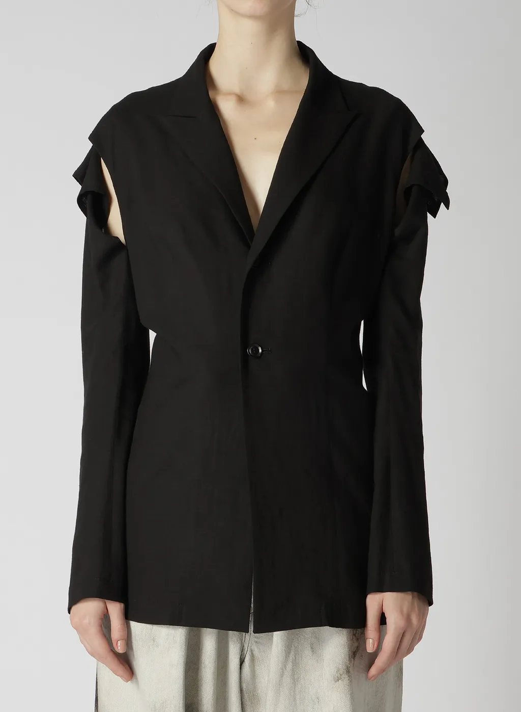 Rayon Linen Sleeve Hang Cloth Jacket