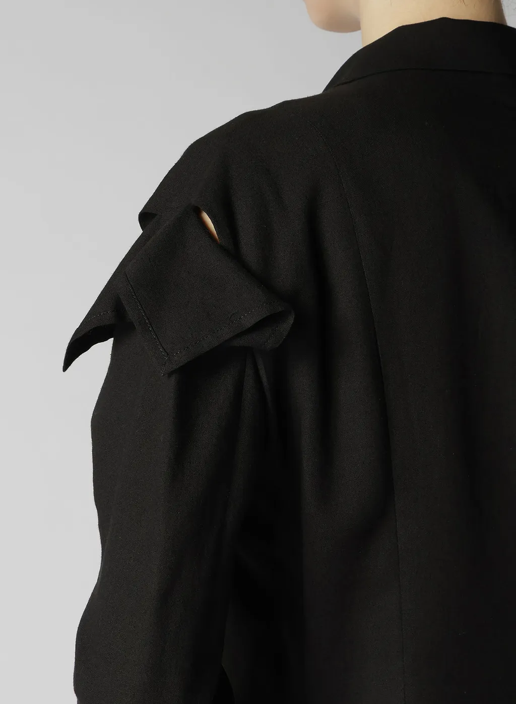 Rayon Linen Sleeve Hang Cloth Jacket