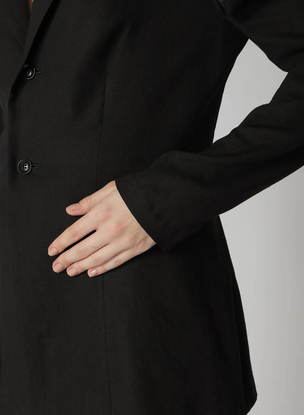 Rayon Linen Sleeve Hang Cloth Jacket