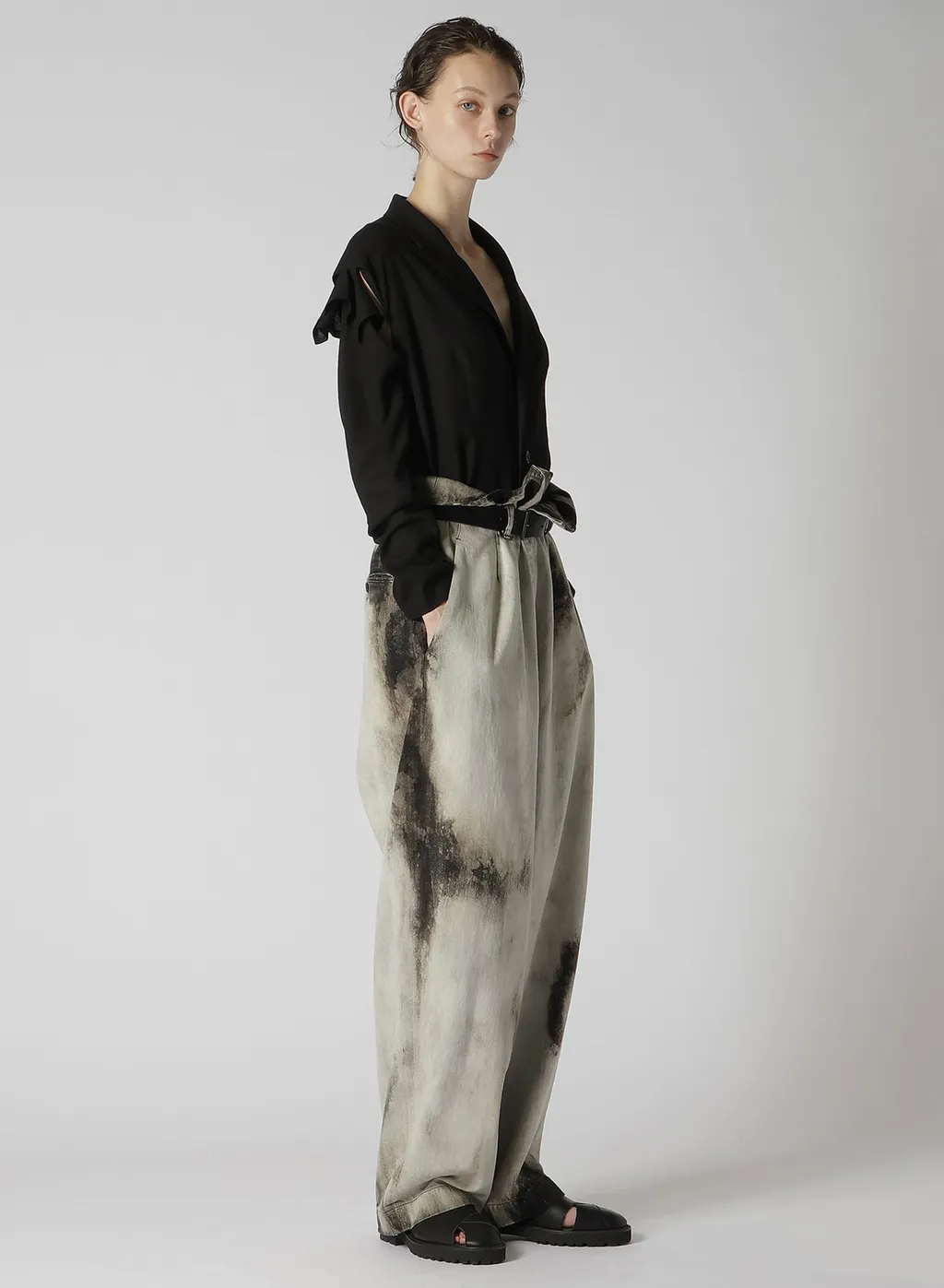 Rayon Linen Sleeve Hang Cloth Jacket