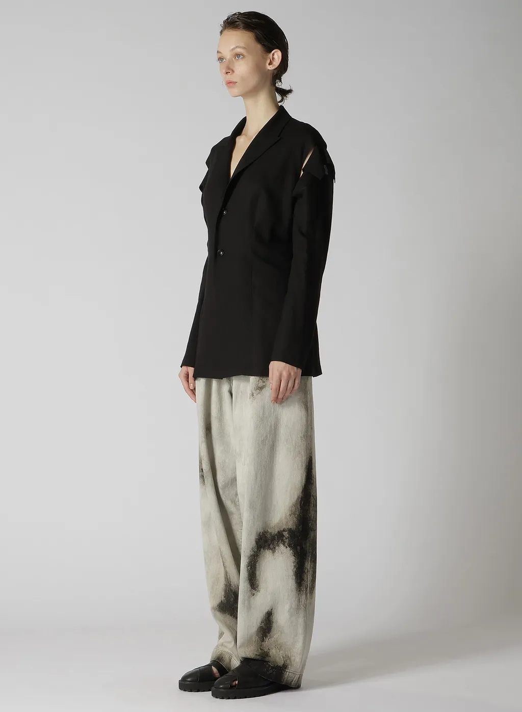 Rayon Linen Sleeve Hang Cloth Jacket