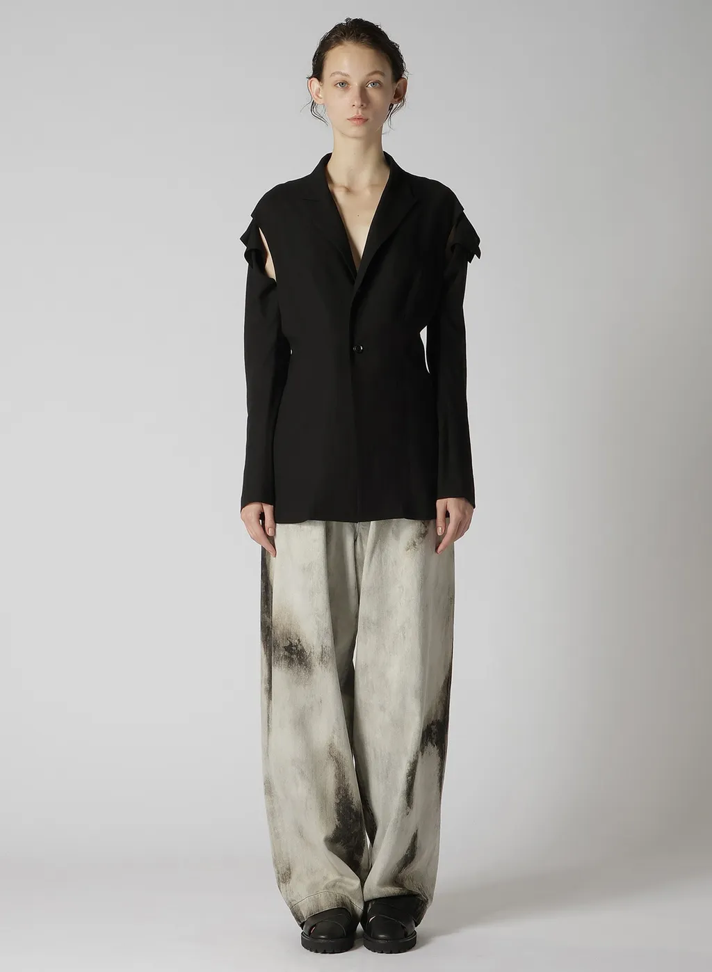 Rayon Linen Sleeve Hang Cloth Jacket