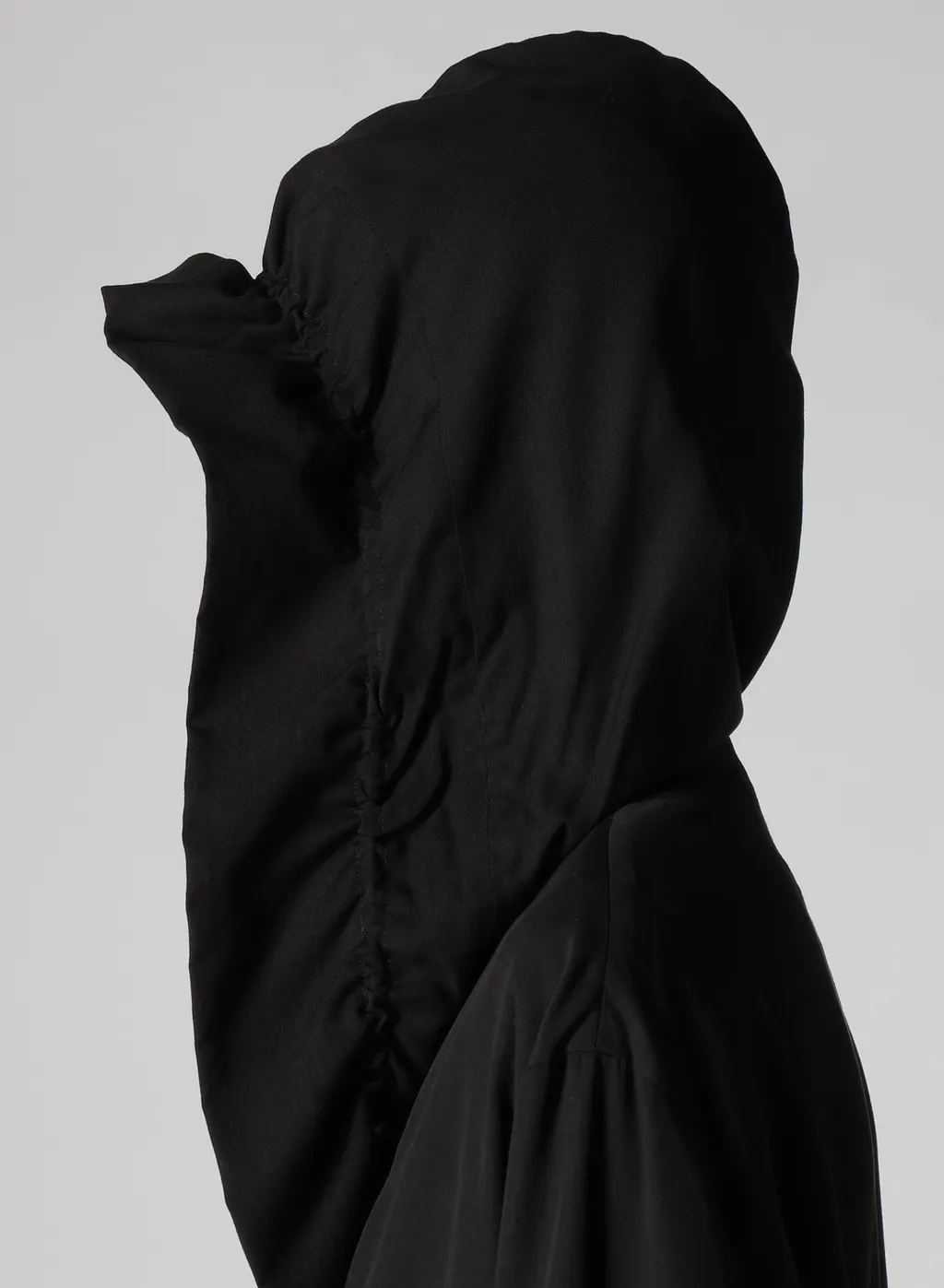 Rayon Twill Gathered Blouson