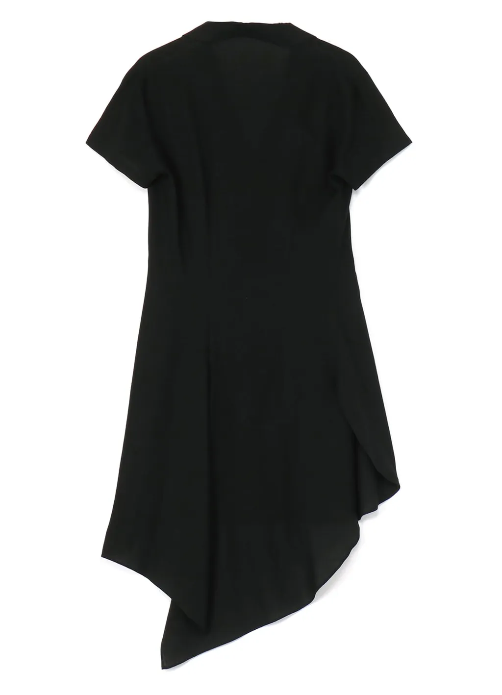 Rayon Linen Asymmetric Shirt Jacket