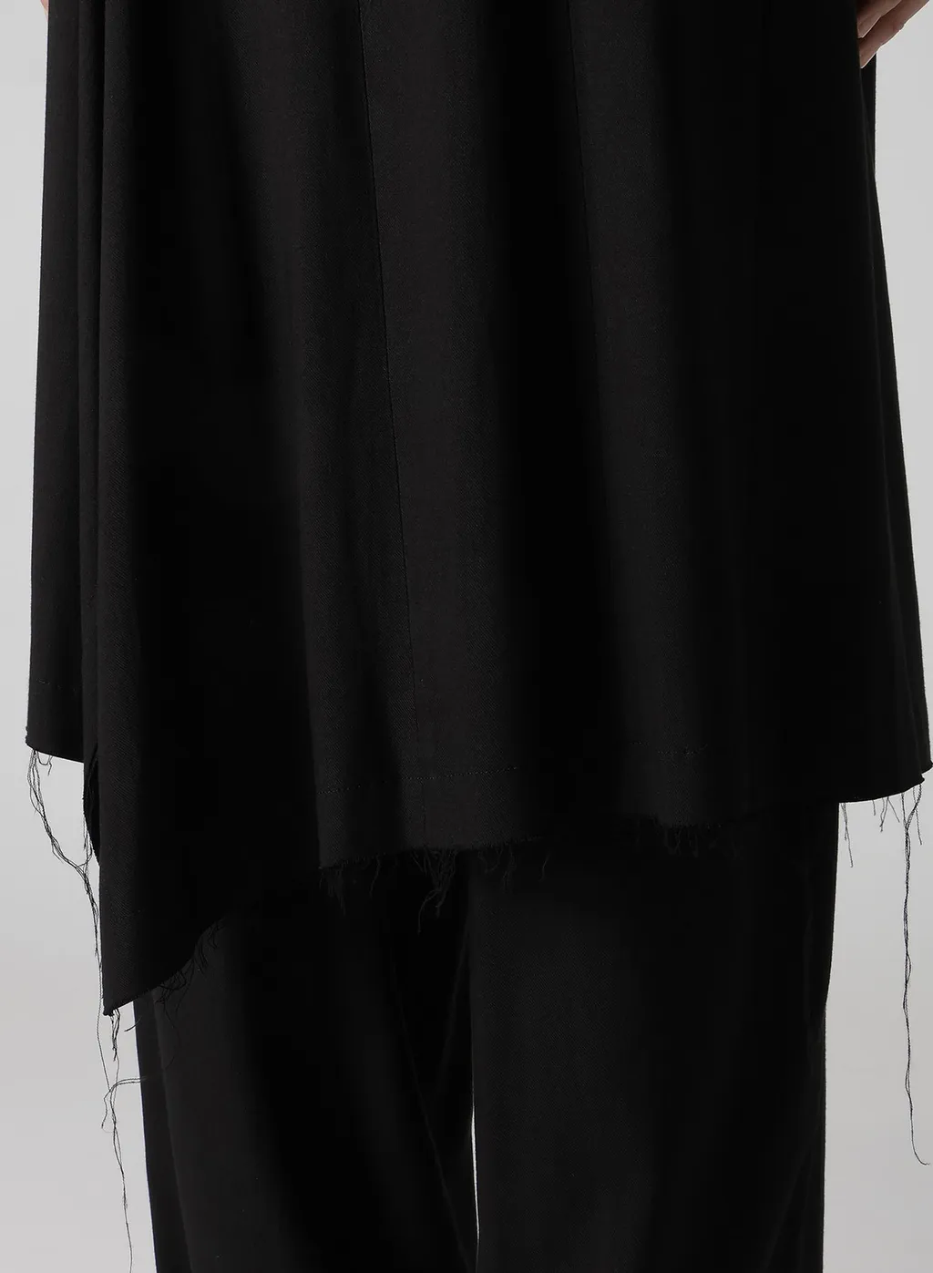 Rayon Viyella Collarless Jacket