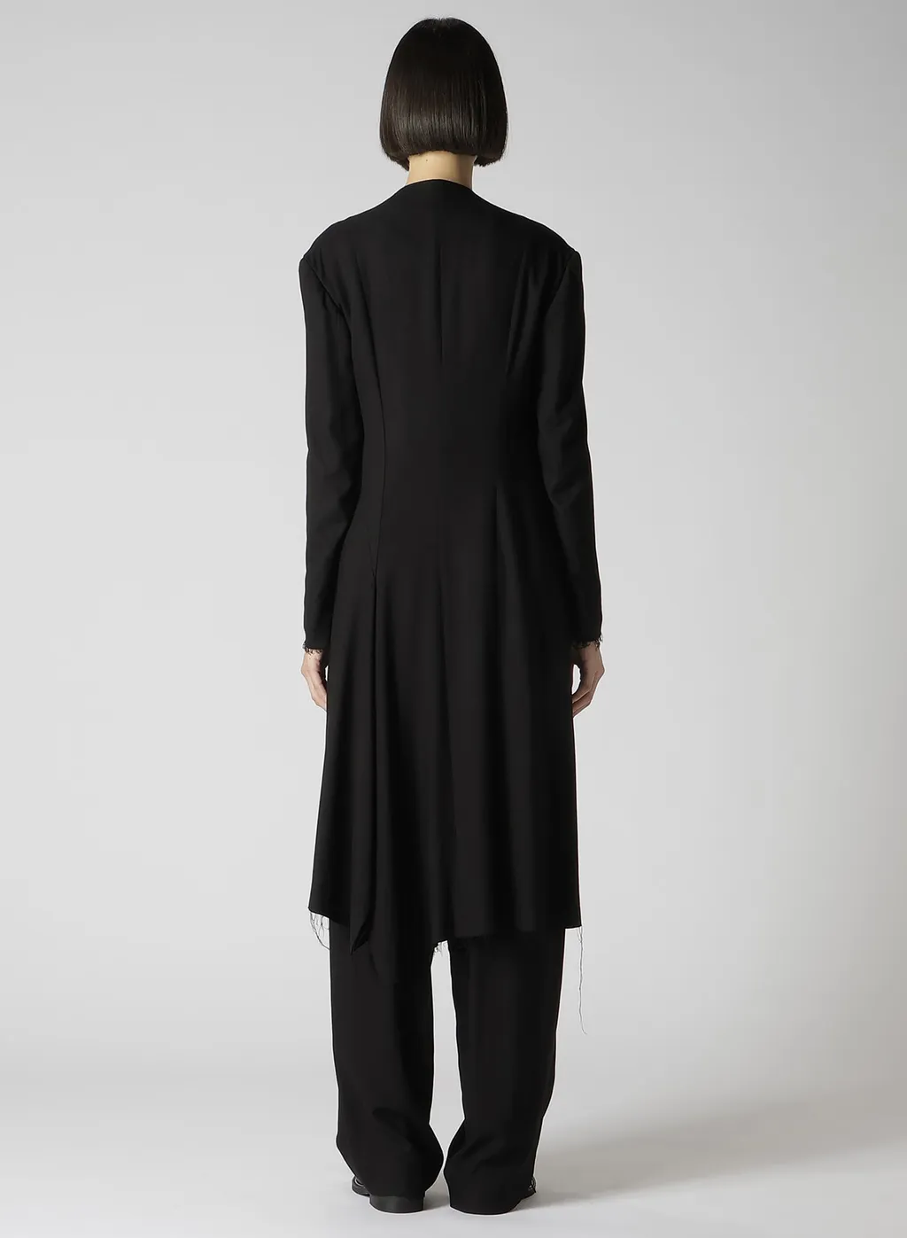 Rayon Viyella Collarless Jacket